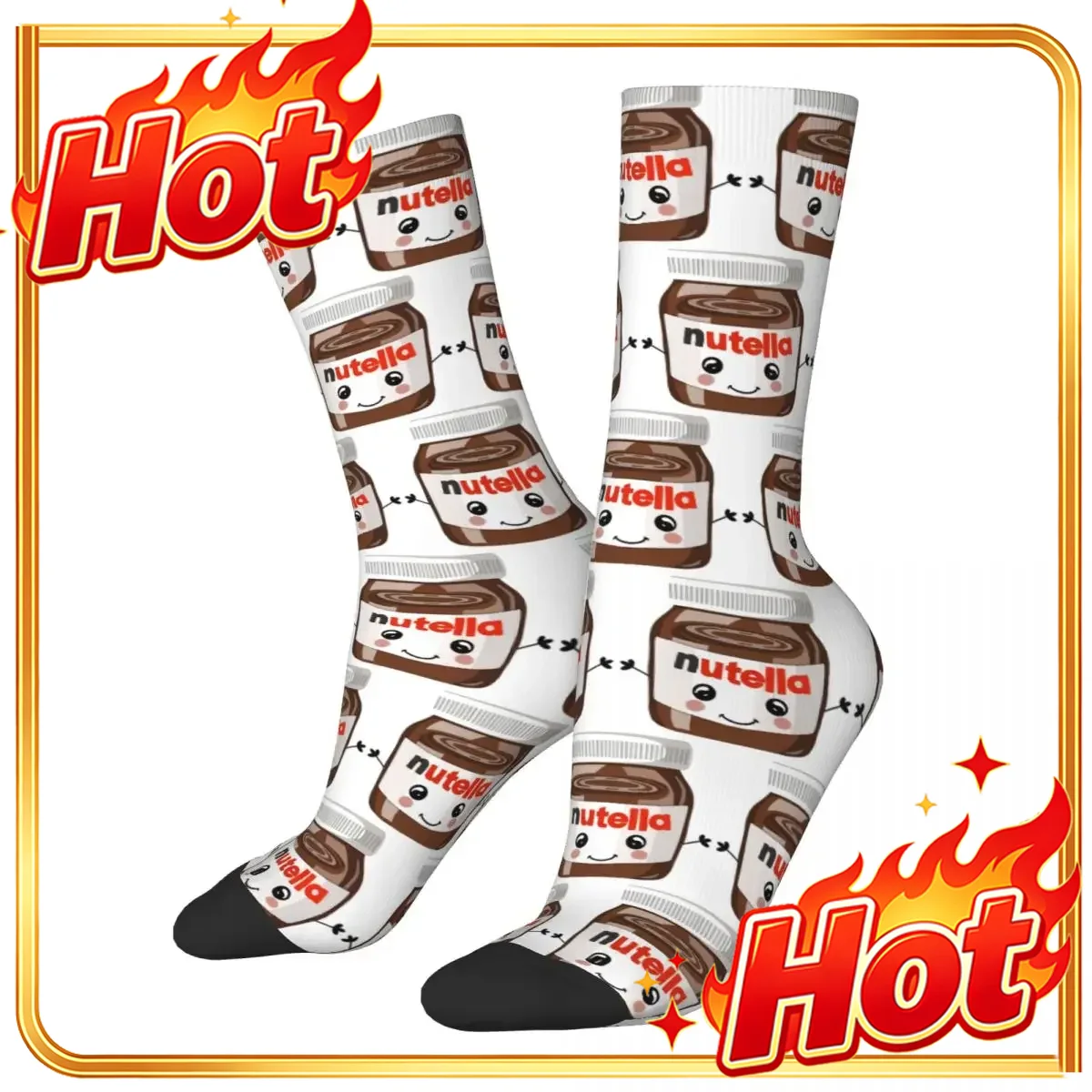 Meias Nutella Cutie, estilo Ha - Men Accessories All avaliação e preço