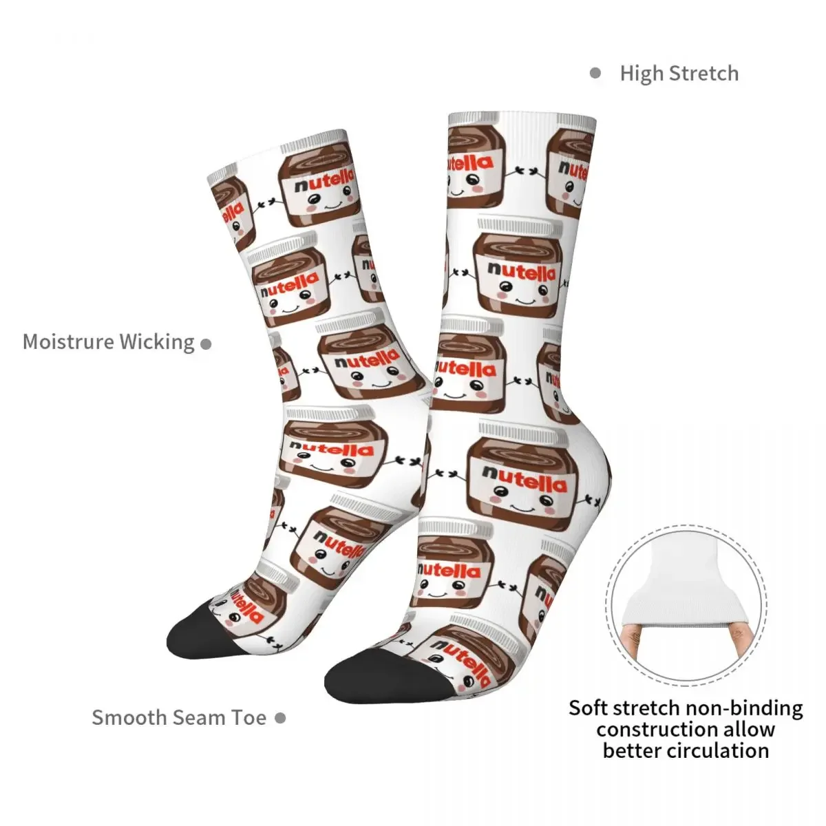 Meias Nutella Cutie, estilo Ha - Men Accessories All avaliação e preço