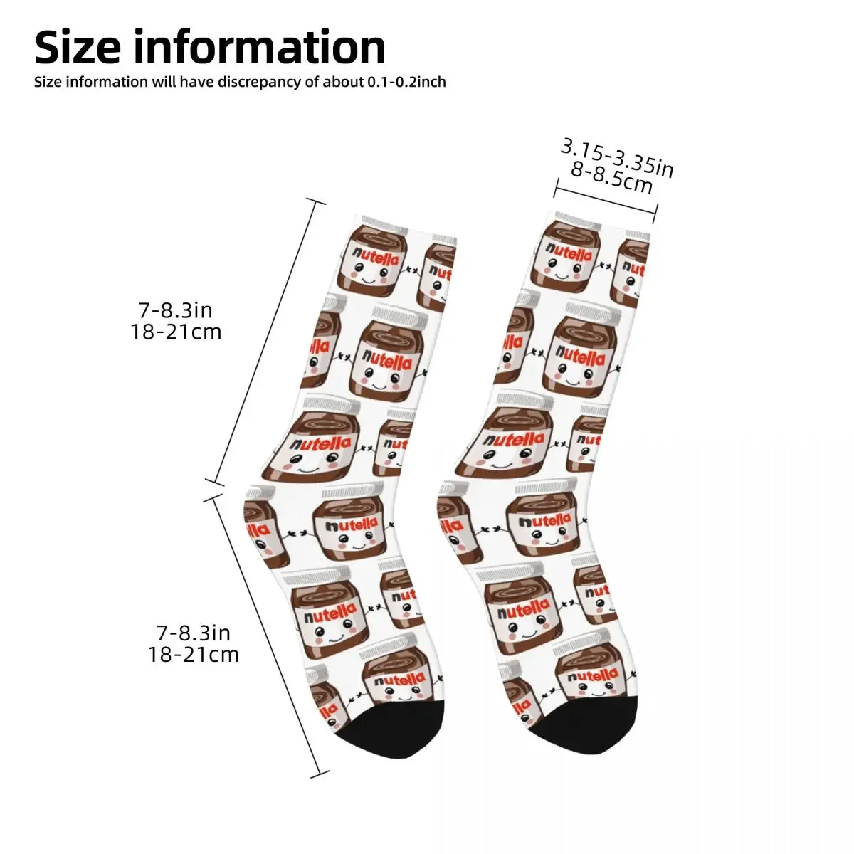 Meias Nutella Cutie, estilo Ha - Men Accessories All avaliação e preço